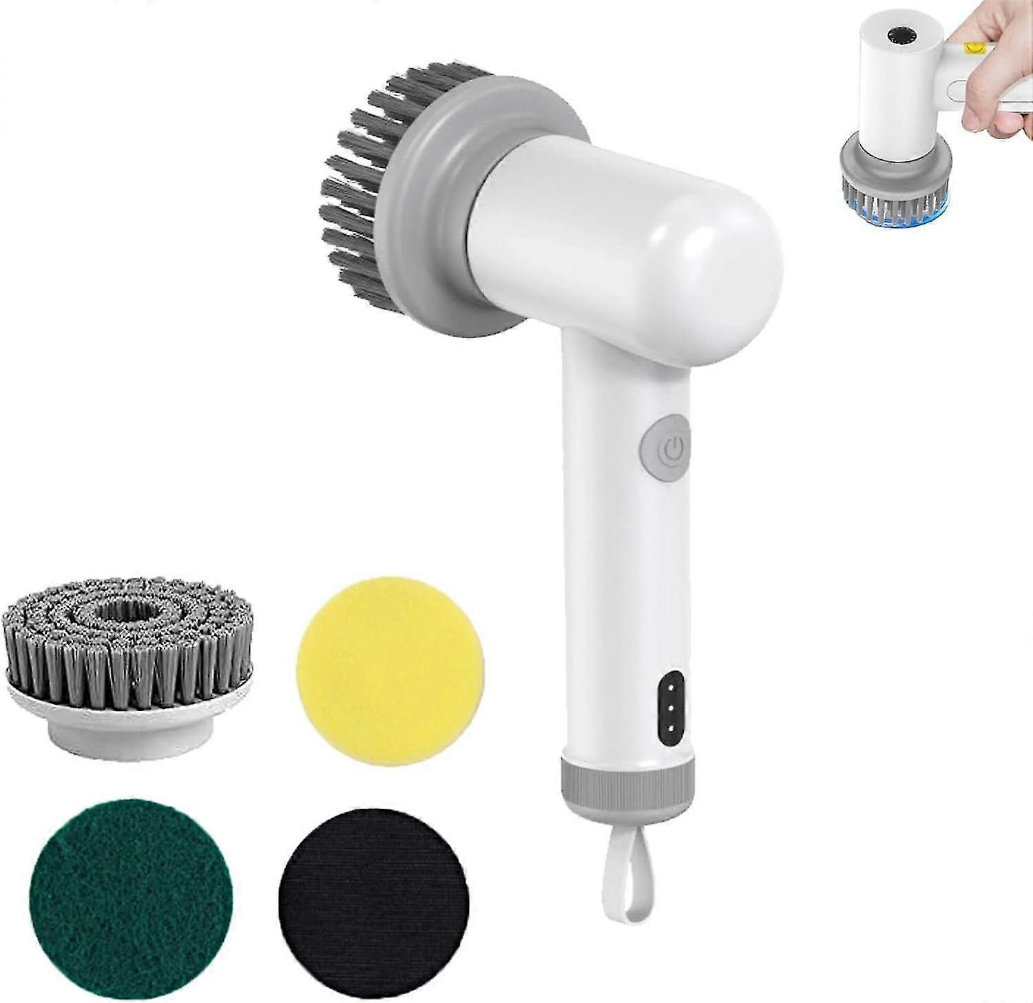 Spin Scrubber, Spin Scrubber, Multifunctional Electric Spin Scrubber, Suitable For Kitchen, Sink, Bathroom