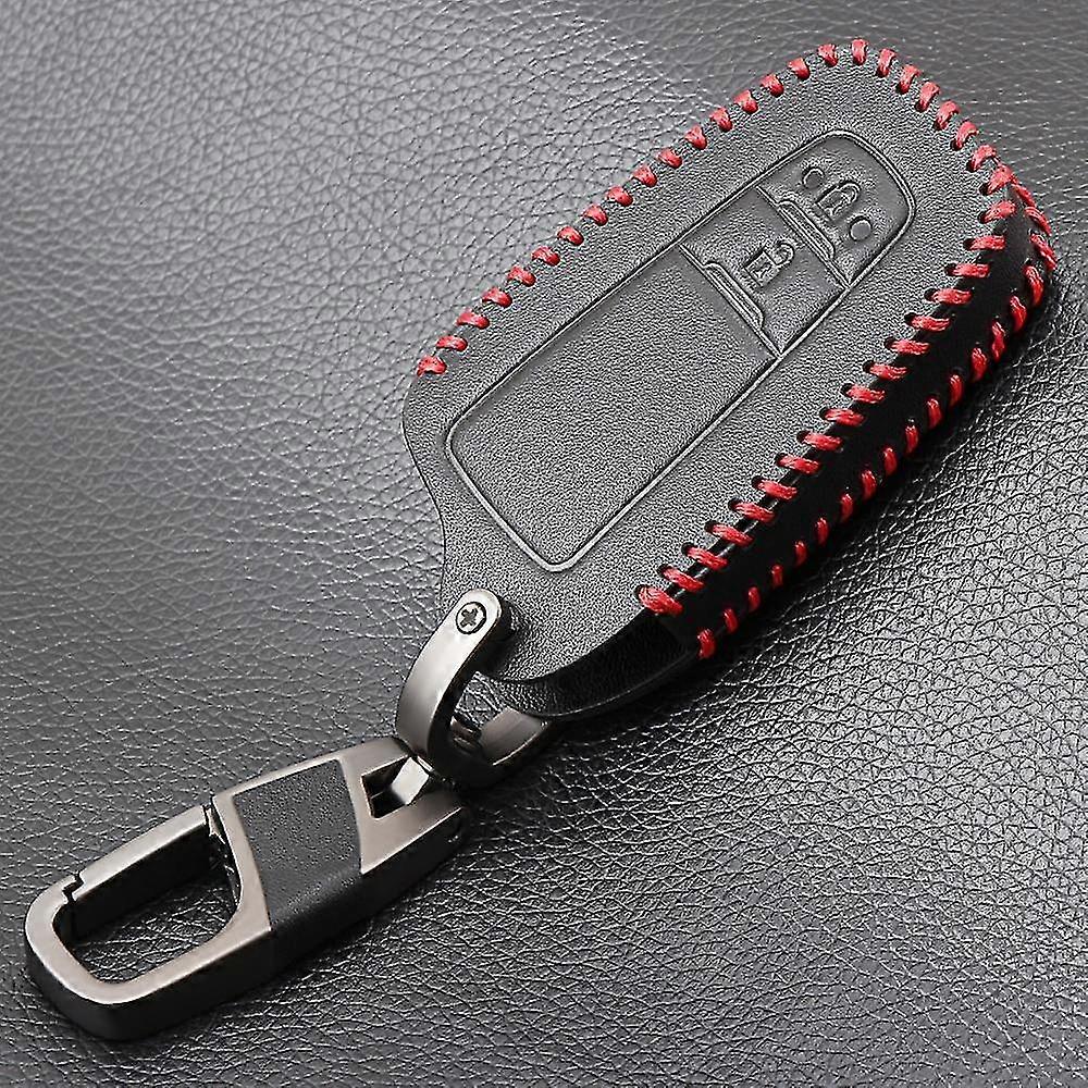 Leather Key Case For Toyota Camry Chr Corolla Rav4 Avalon Land Cruiser Prado