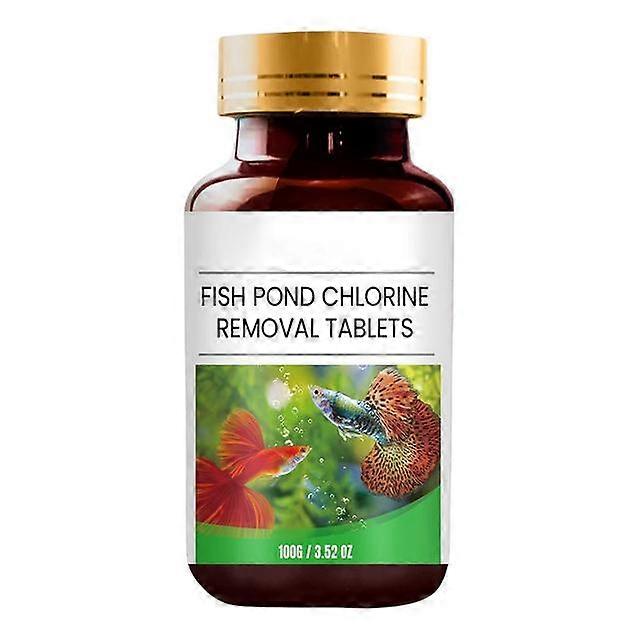 Fish Pond Chlorine Removal Tablets Aquarium Fish Tank Water Purifier Algae Remover Water Purification Cleaner Effervescent TableIn-