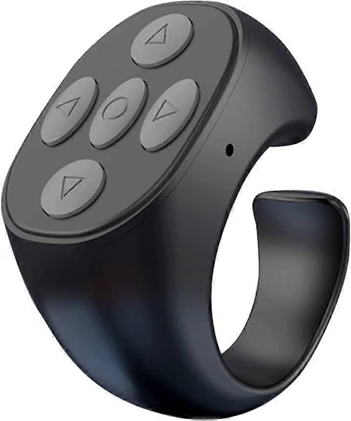 BAISE Bluetooth Remote Control Ring, Mobile Phone Self Timer Short Video Remote Control