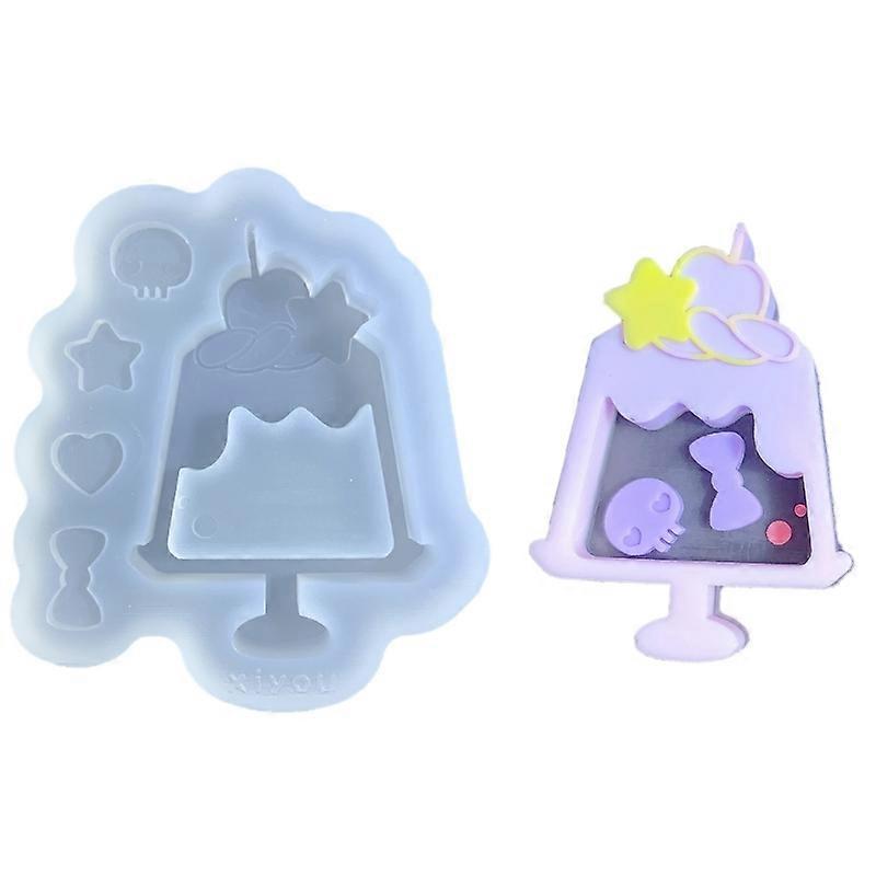 Ice Cream Shaped Shaker Silicone Moulds Resin Shaker Molds Resin Casting Moulds