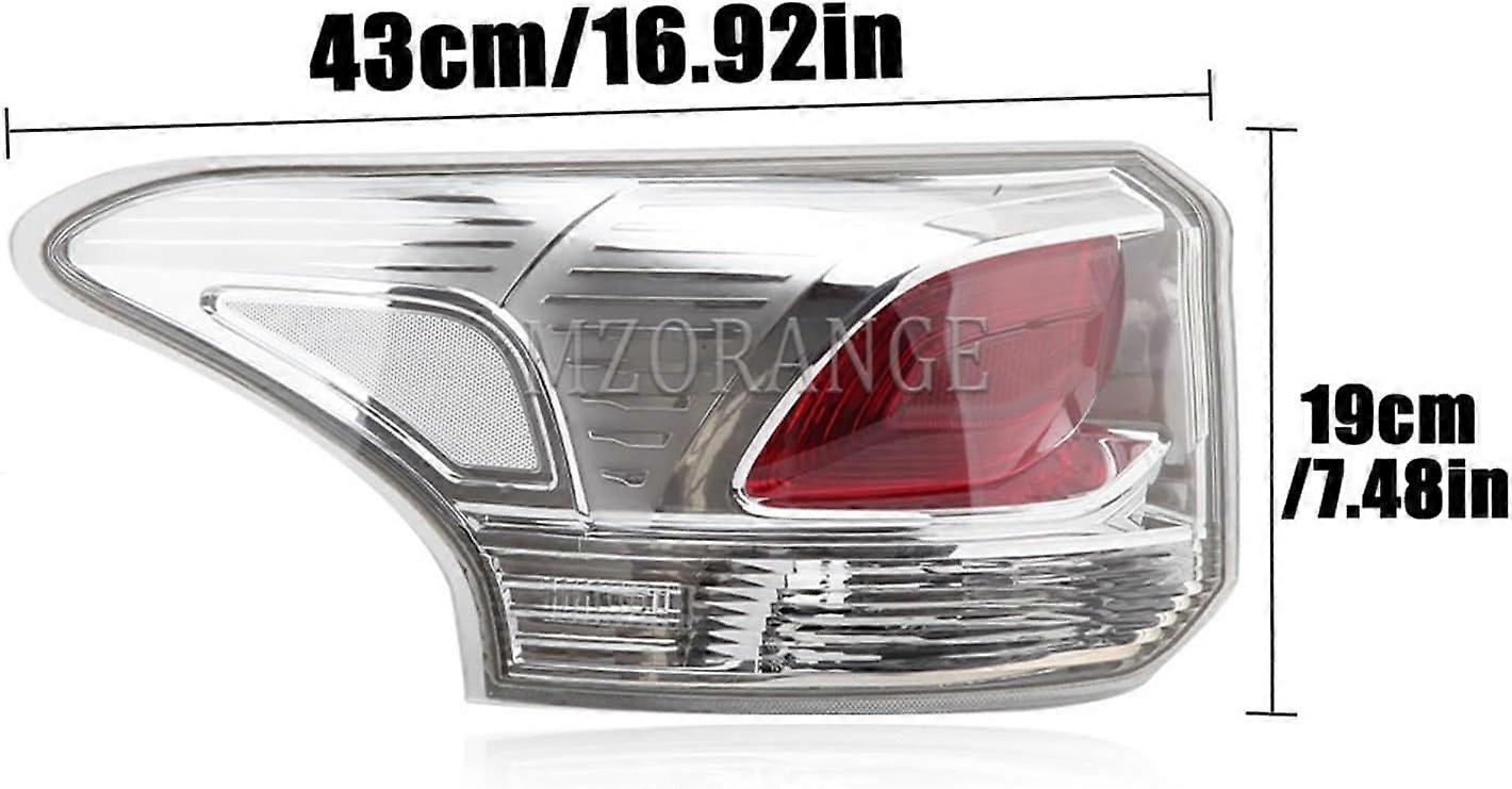 Rear Tail Light Bumper For Mitsubishi Outlander EX 2007-2013 Outer Brake Stop La - Foto 3