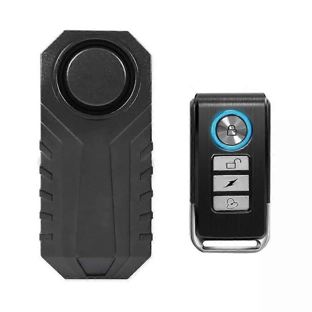 Sensitive Remote Control Electric Bike Security Anti-theft Vibration Sensor Warning Alarm Motorcycle Accessories Supplies