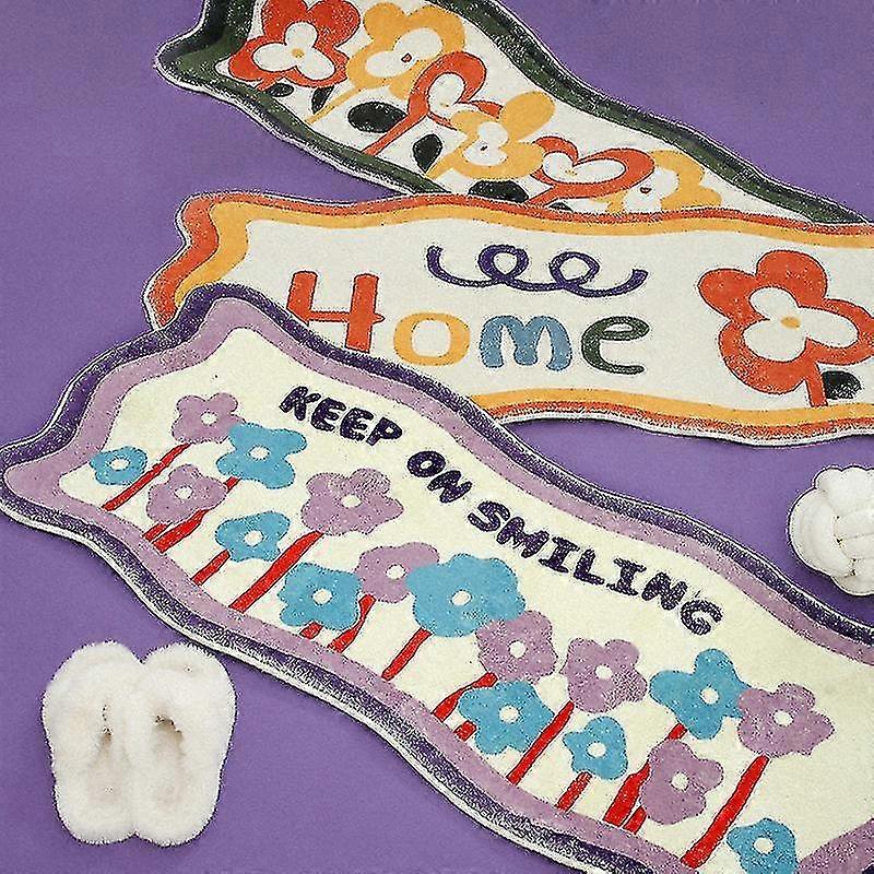 Tapete de tapete de cabeceira do quarto