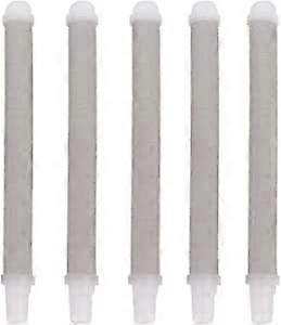 5Pcs 60 Mesh Airless Spray Gun Filter Elements Stainless Steel Fine Mesh Airless Spray Gun Filters Replacement