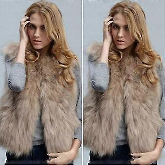 Women Jacket Gilet Vest Waistcoat Coat Warm