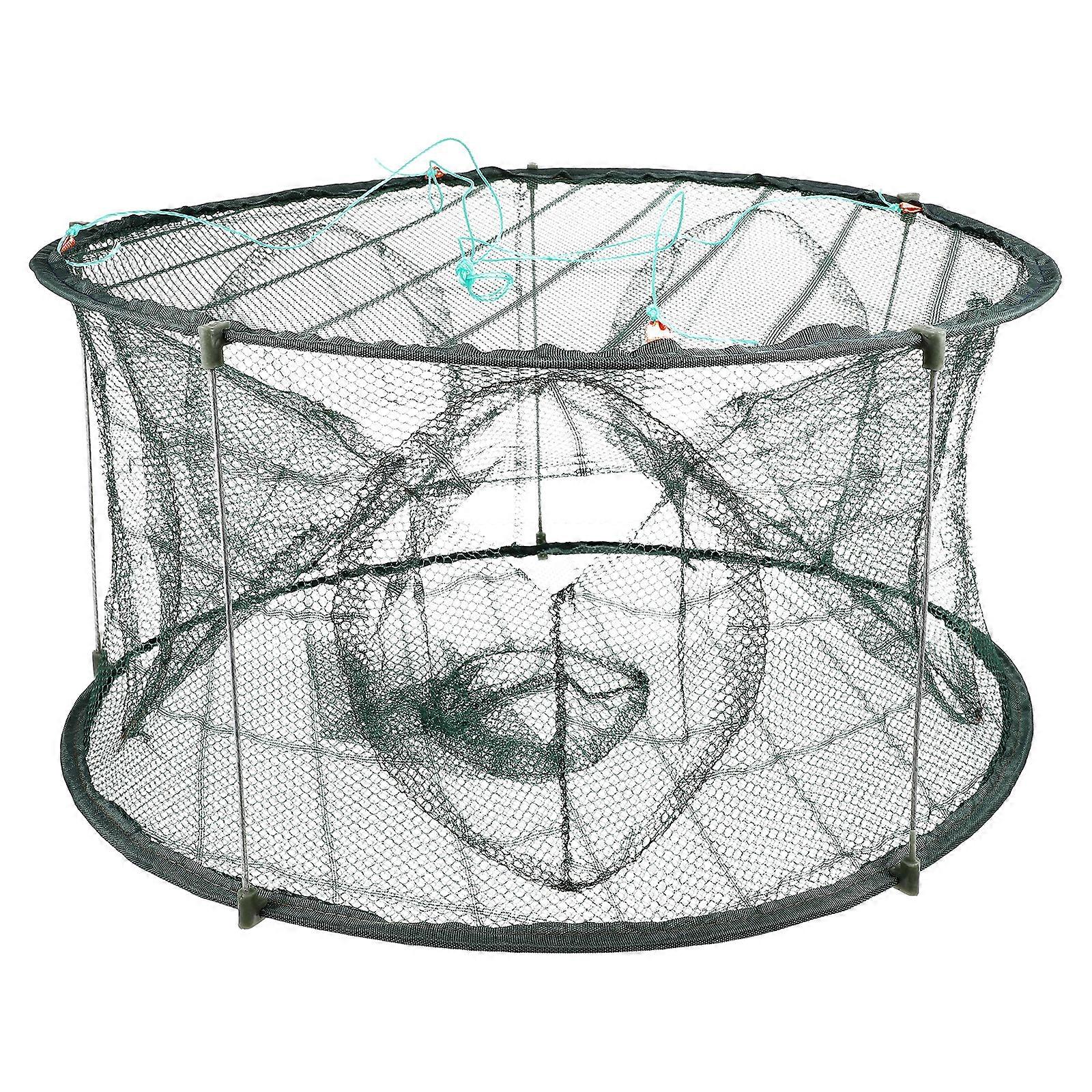 Fishing Trap Net Multi-function Shrimp Net Portable Crawfish Net Folding Bait Trap