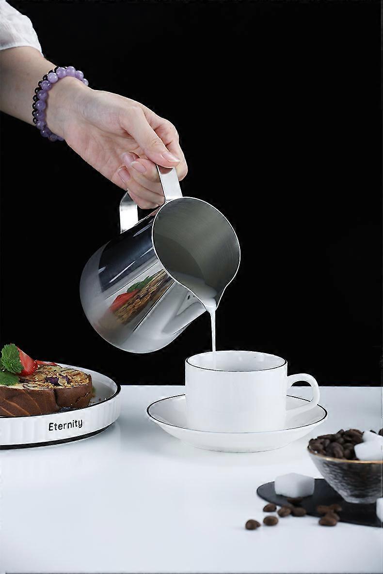 Stainless Steel Frothing Cup Multi-function Steaming Pitcher Household Frothing Pitcher