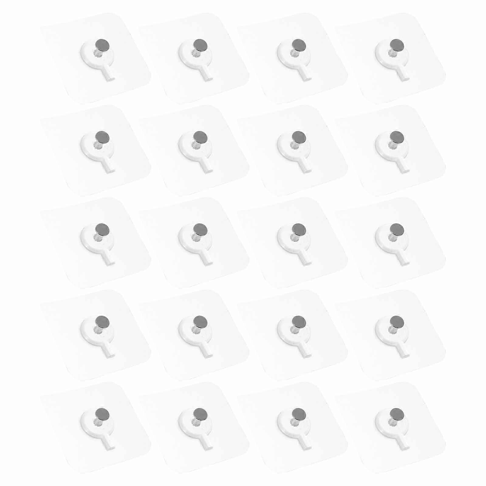 20PCS Household Frame Hook Multi-purpose Wall-hanging Nail-free Hanging Hook