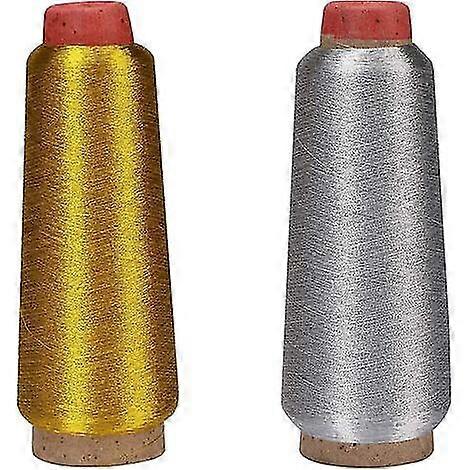 2 Pieces Polyester Sewing Thread Sewing Machine Thread Embroidery Thread For Hand And Machine Sewing5000 Yards