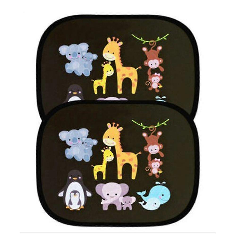 Cartoon Car Sun Shield Side Shield Sunscreen Heat Insulation Visor