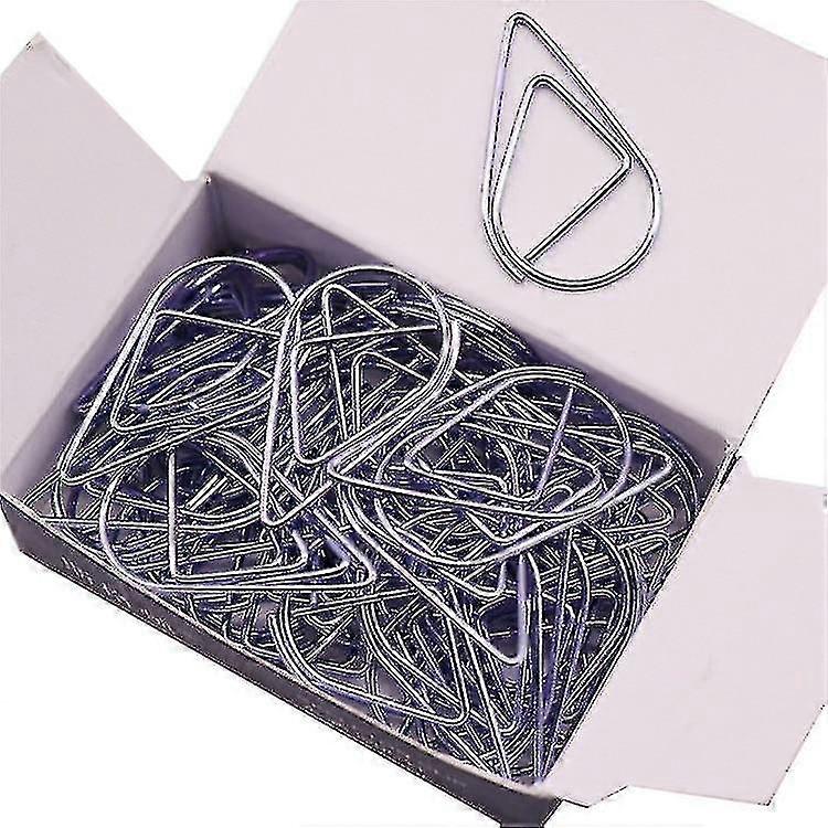 Metal Material Drop Shape Paper Clips