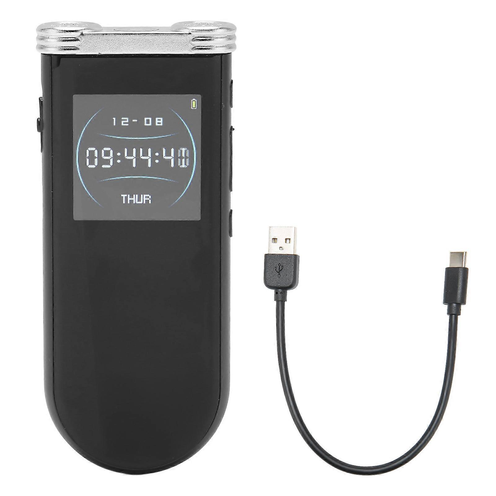 Digital Voice Recorder 1080P HD Noise Reduction AI Smart Motion Detection Speaker Sound Recorder with Playback 256GB