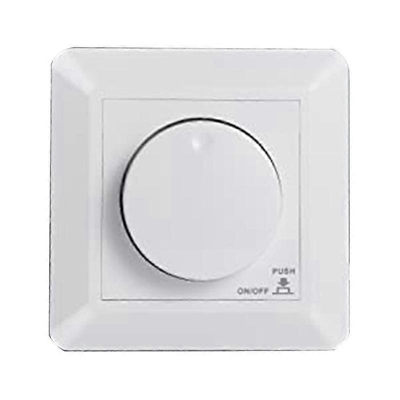 LED Dimmer Switch, Flush-Mounted Dimmer for Dimmable LED and Halogen, 5-300 W Dimmer Switch LED, Ph