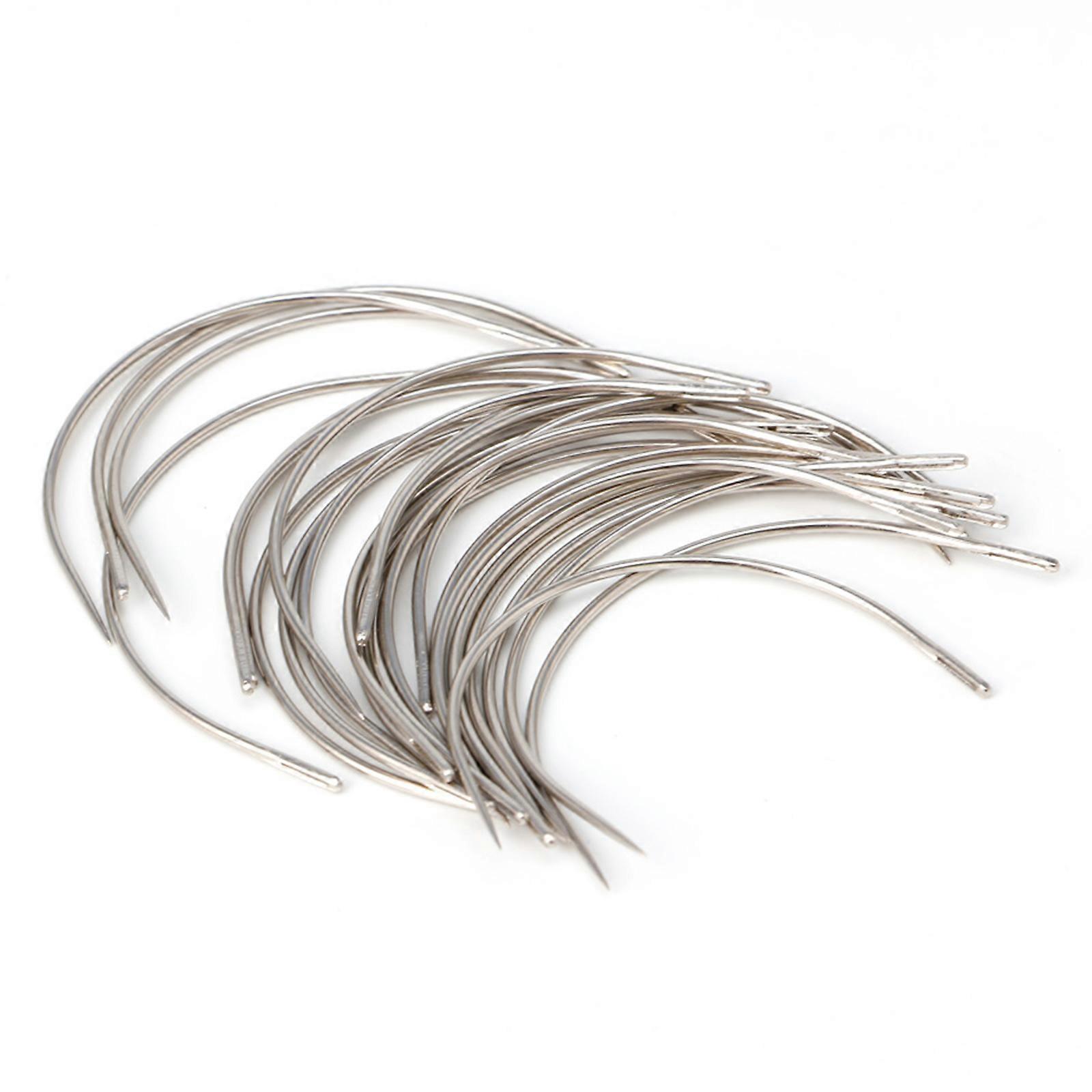  25pcs / set Aiguilles à coudre à la main Set Réparation Ménage Matelas Courbé Tapis Aiguille