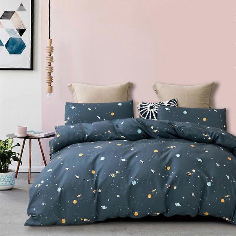 MIMIGO Comforter Set Twin 3 Piece Bed Sets Ultra Soft Microfiber Bedding For Bedroom Twin/Queen/king Size Quilt Set with Pillow Shams, Lightweight Be