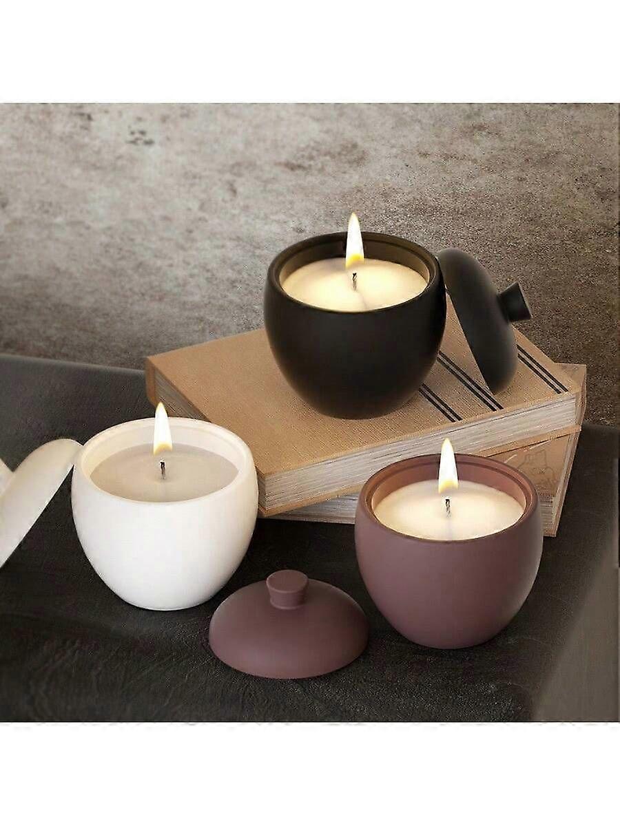 DIY דבק קריסטל שרף & קופסת אחסון גבס, גביע נר בצורת אגס ועציץ עובש סיליקון