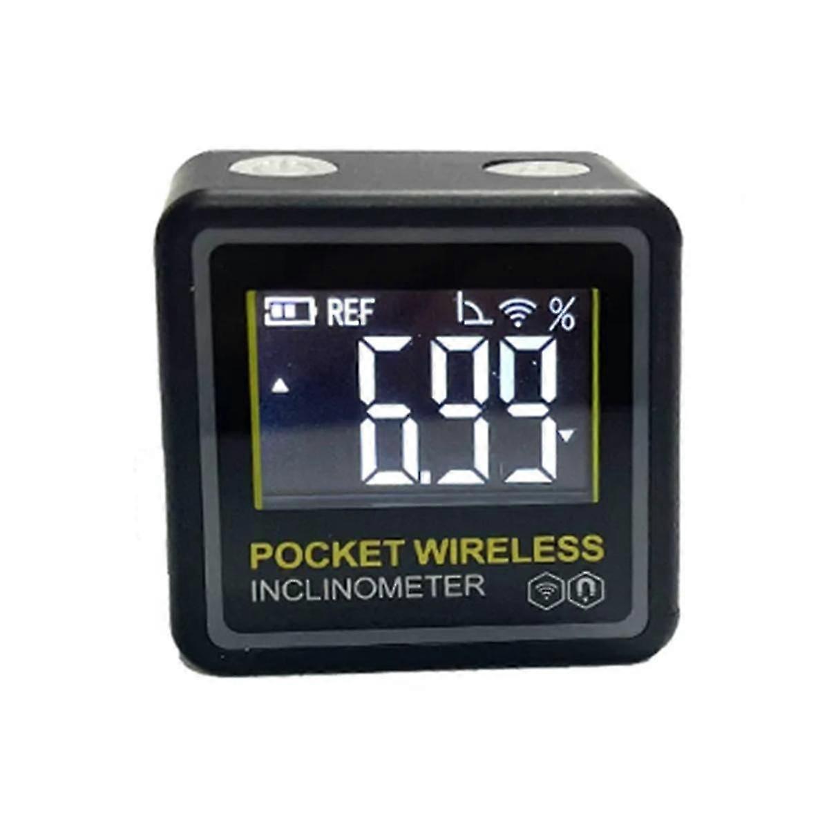 Digital Angle Gauge Magnetic Protractor Inclinometer Level Angle Finder Angle Square Level Box Back