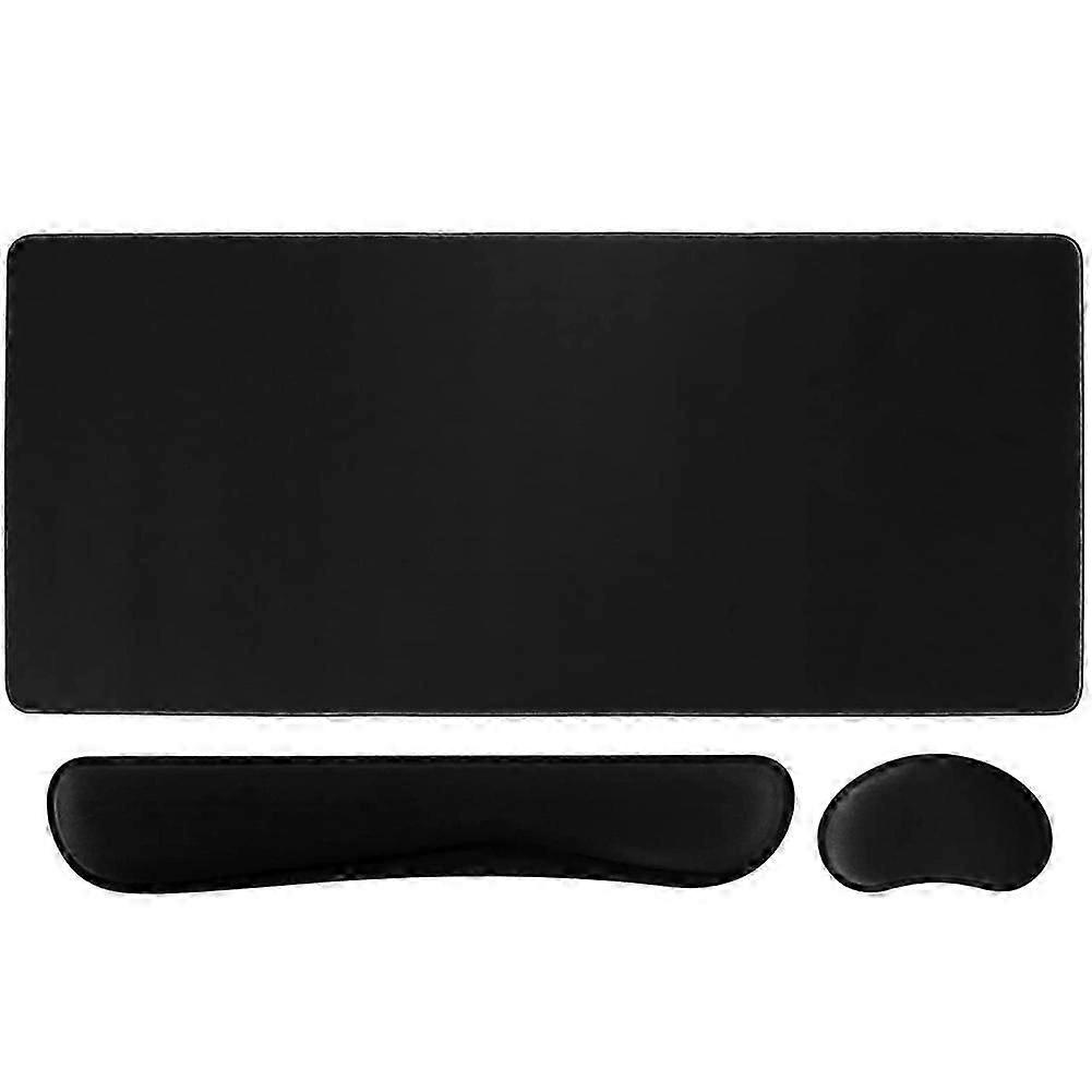 Non-slip Mouse Pad Extended Gaming Mouse Pad With Keyboard Wrist Rest Mouse Table Pad For Computer Keyboard(900x400x3mm)