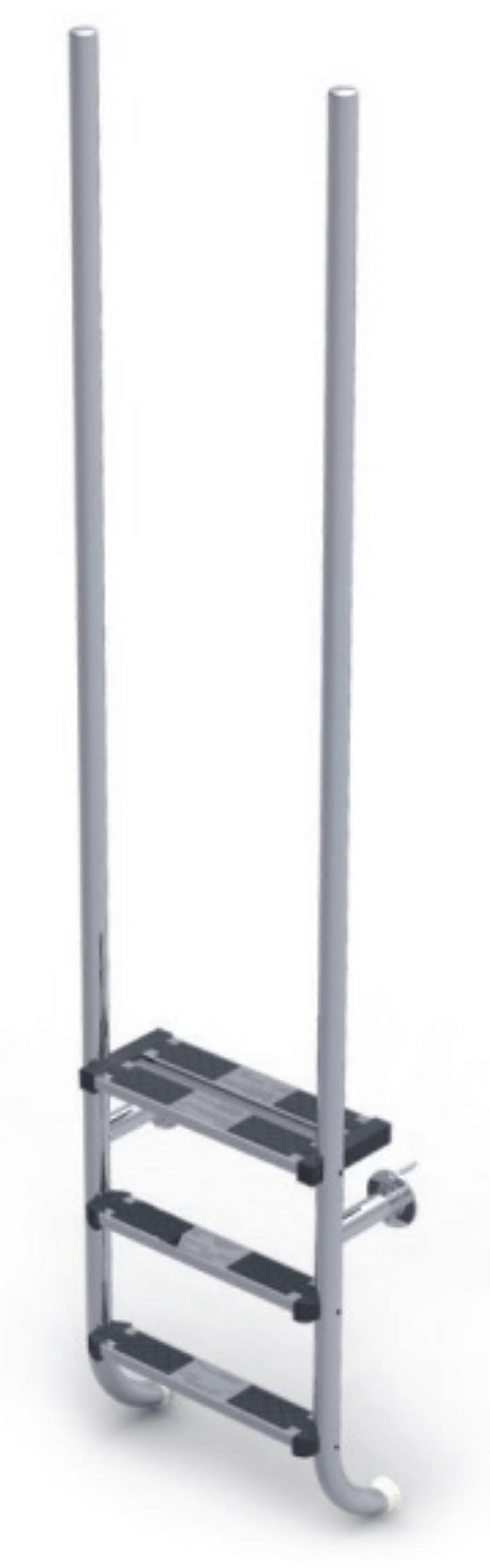 Elegance Ladder 3 steps 1 safety foothold