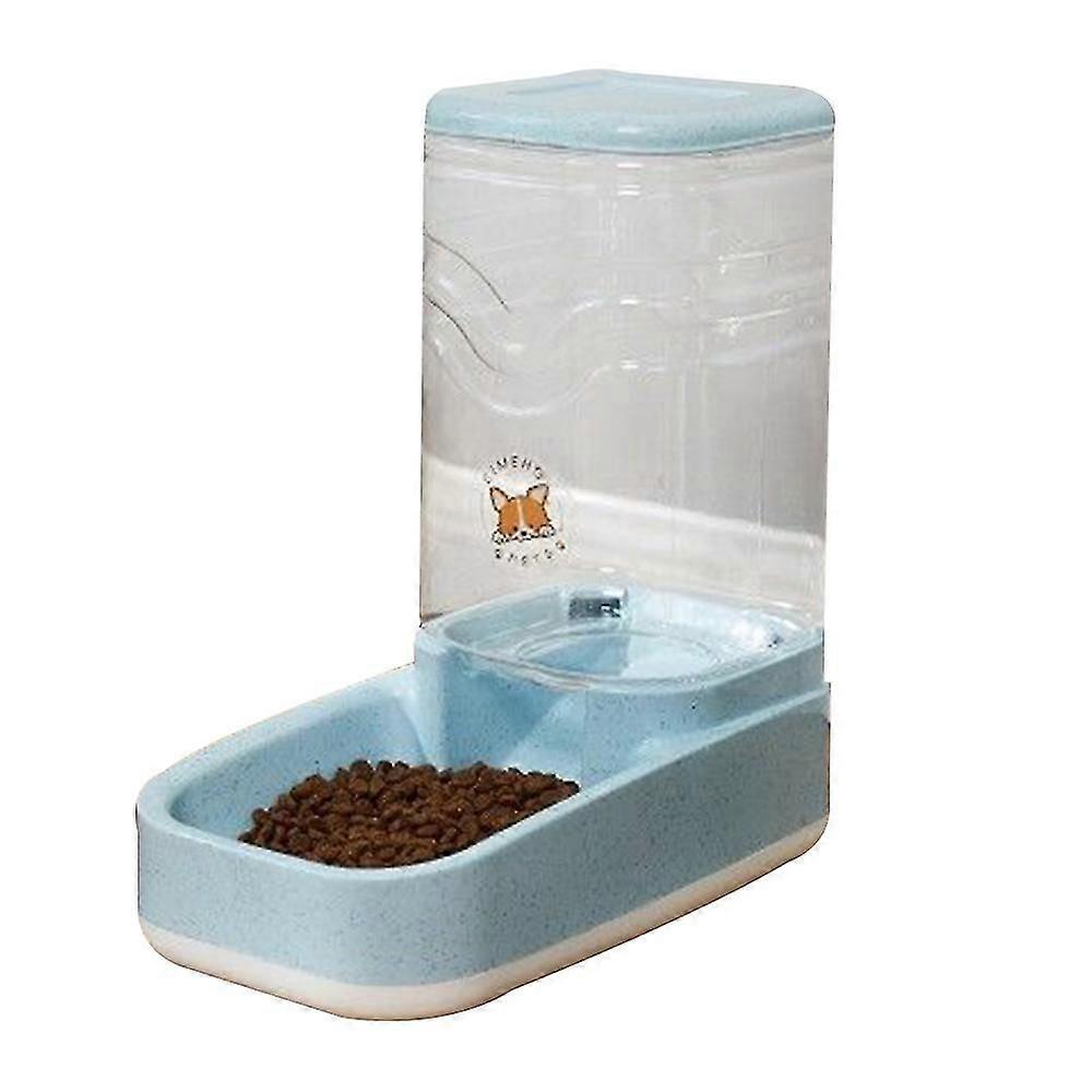 Automatic Dog AndGravity Food And Water Dispenser Set With Pet Food Bowl