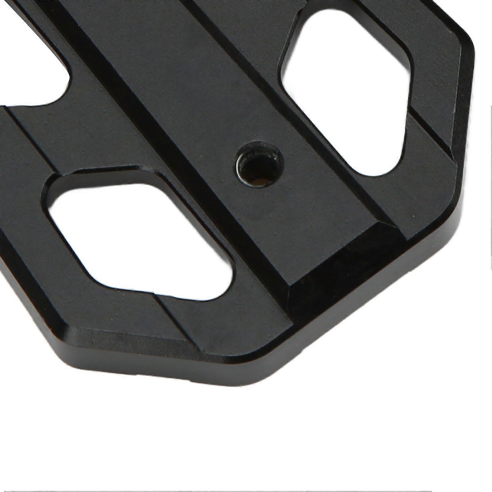 Motorcycle Kickstand Enlarger Aluminium Alloy Side Stand Extension Plate Pad Replacement for CB500X 2019+(Red )