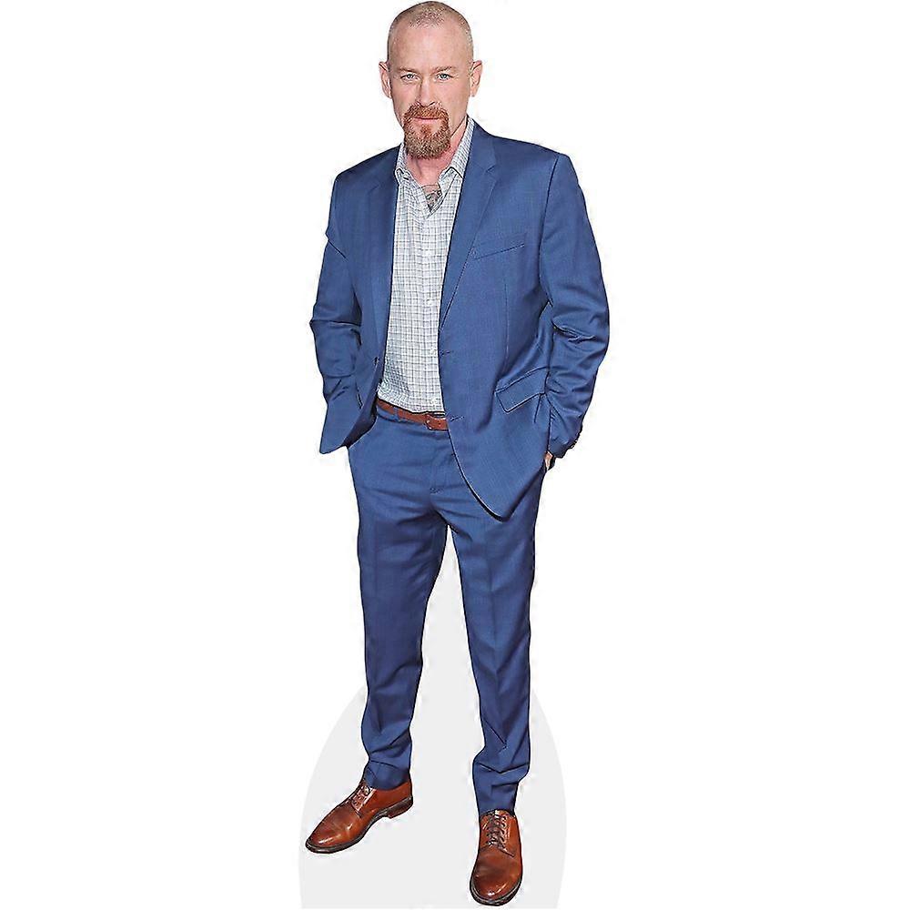 Max Martini (Blue Suit) Cardboard Cutout (lifesize OR mini size). Standee. Stand Up.
