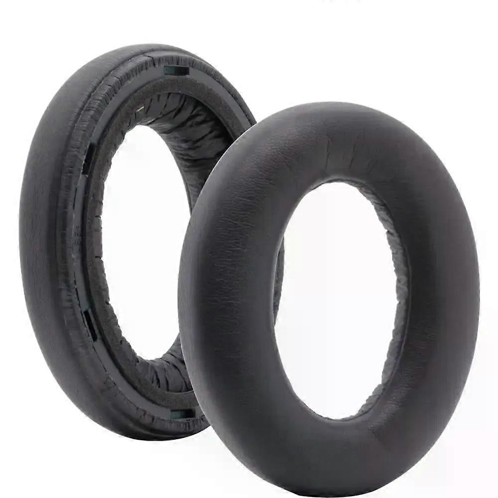 FSW Momentum 4 Ear Pads Replacement Repair Accessories Leather Ear Pads Compatible with Sennheiser Momentum 4 Wireless Headphones