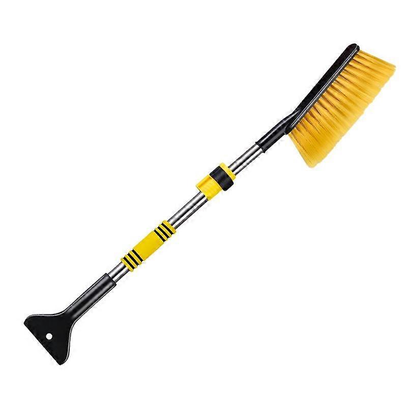 SEAMETAL 3 IN 1 Detachable Car Snow Sweeping Shovel With EVA Foam Handle Extendable Ice Scraper Car Windshield Snow Brush