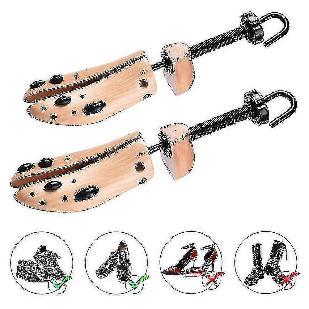 2 Pcs/1 Pair Heavy-duty Shoe Stretcher For Men And Women(s 34-38)