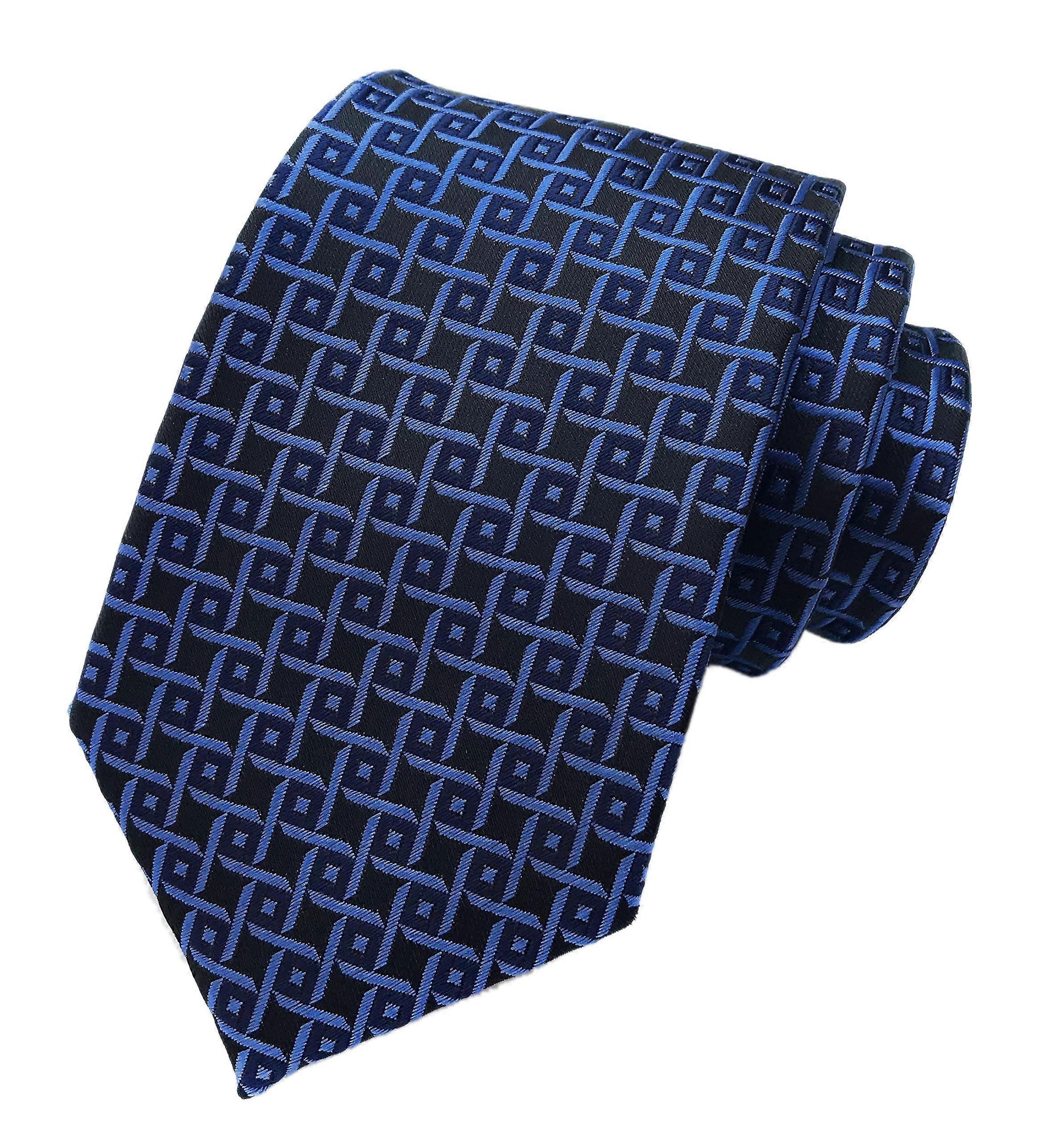 Striped Jacquard Silk Tie for Business and Formal Occasions, Elegant Design, Soft Texture, Classic Colors