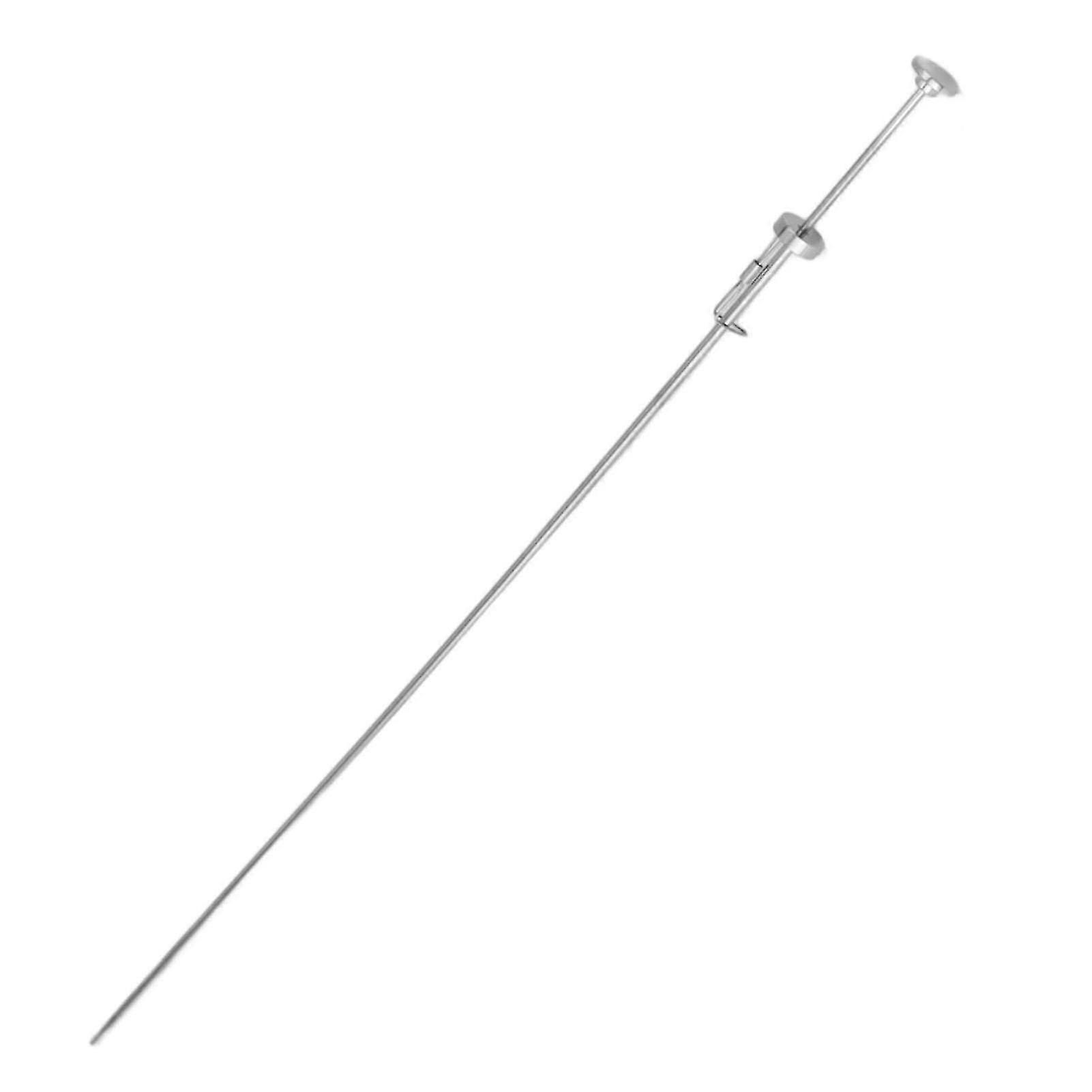 304 Stainless Steel Cattle Insemination Tube - Smooth Front End Breeding Catheter for 0.25ml and 0.5ml