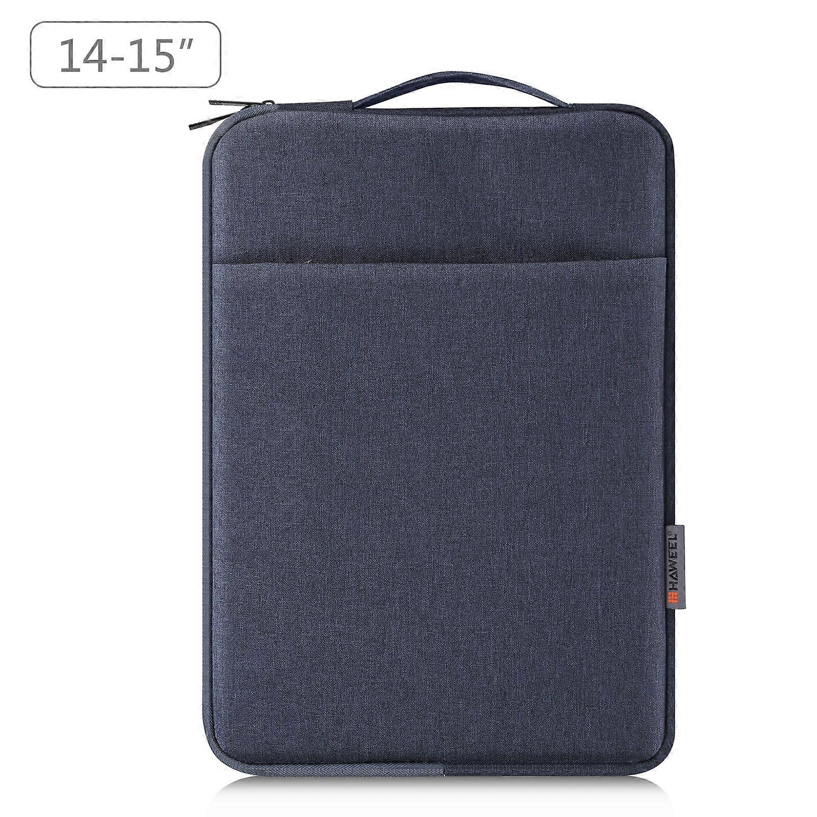 Capa para laptop HAWEEL com zíper Bolsa com alça para laptop de 14 a 15 polegadas