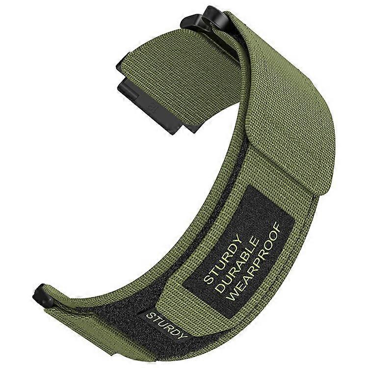 Compatible For Huawei Watch GT 4 41mm / Garmin Venu 3S Nylon Watch Band 18mm Loop Fastener Strap