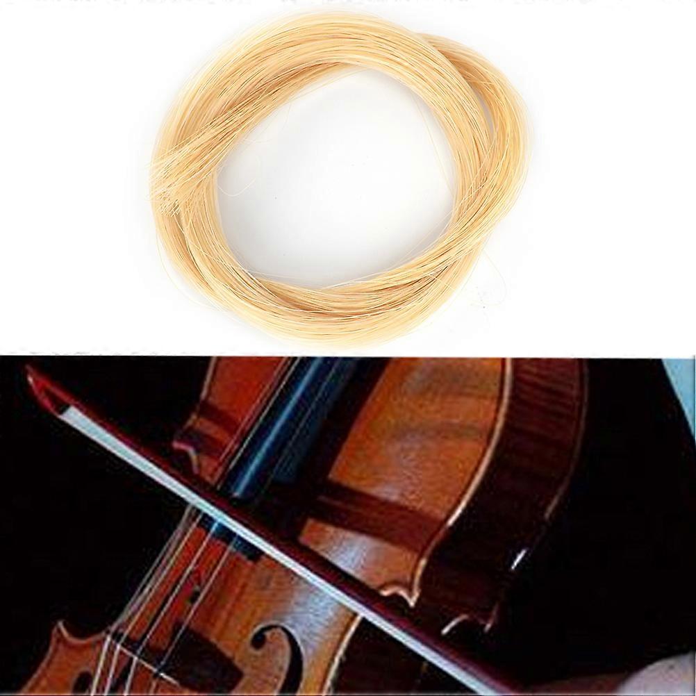 New 1pcs Hank Mongolian Stallion Hair Violin Bow Viola Cello Violin Violin Parts Accessories