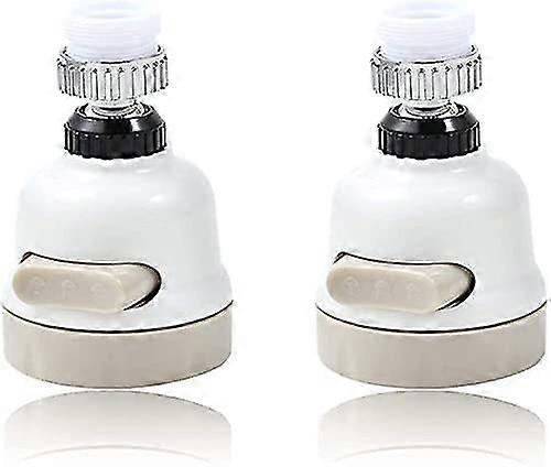 Set Of 2 Kitchen Faucet Movable Heads, Aerator Water Saving Faucet Aerator Faucet 360 Rotation, Anti