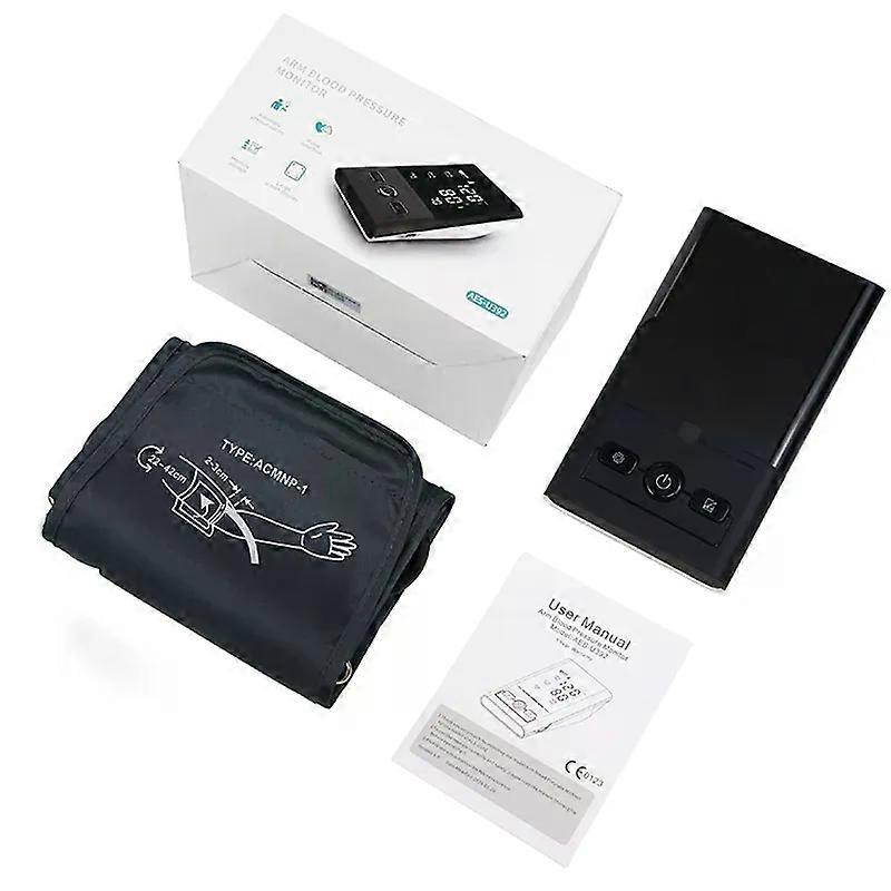 Men's And Women's Intelligent Blood Pressure Scoring Measurement Large LED Display Household Upper Arm Type Electro