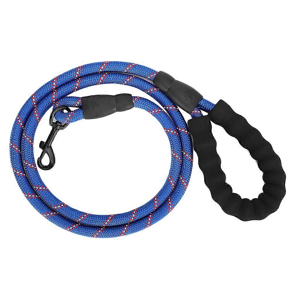 Reflective Nylon Dog Leash with Durable Buckle, Heavy-Duty, Adjustable Size, 6 Feet Long for Medium to Large Dogs