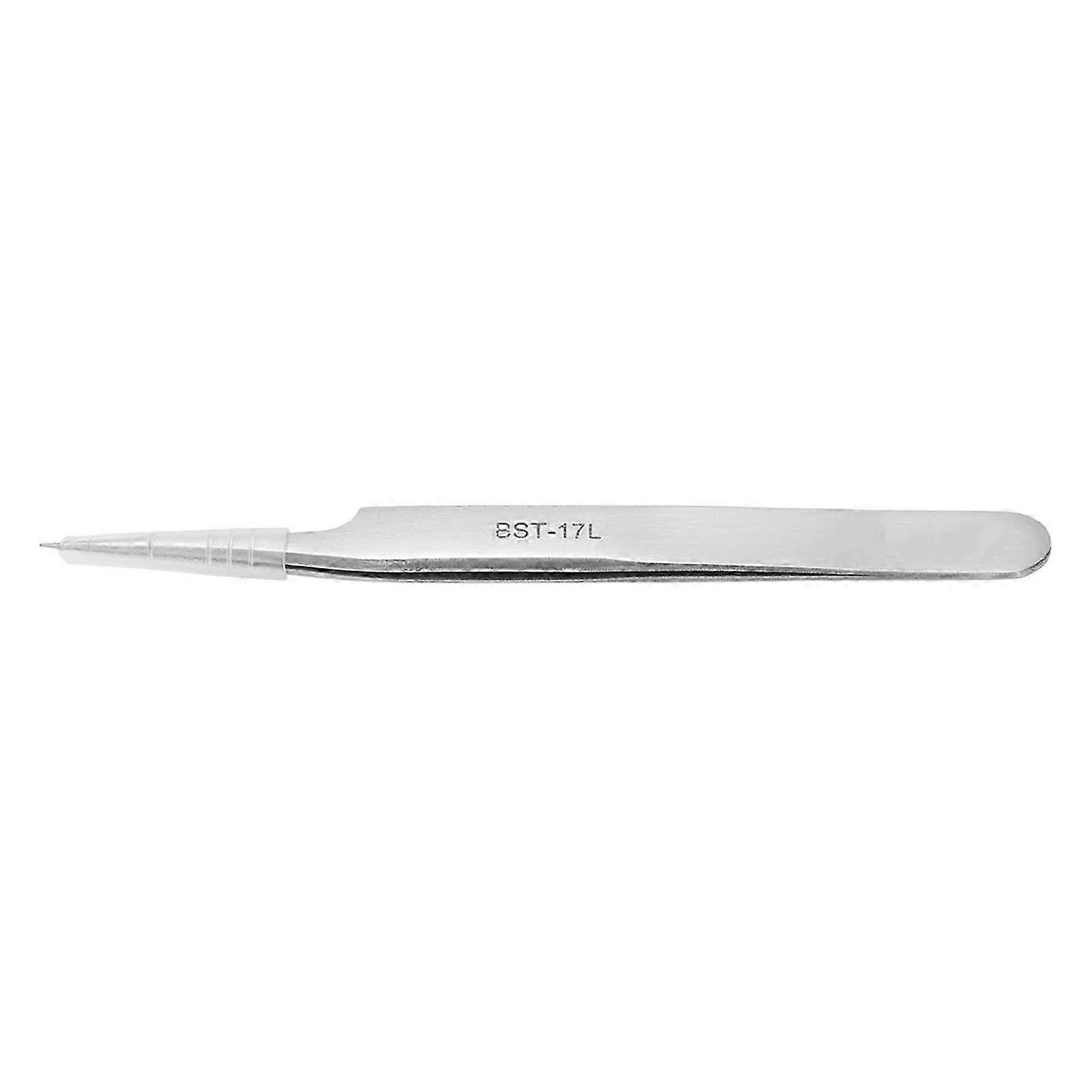 Tweezer ανοξείδωτου αντι όξινο υψηλής σκληρότητας Tweezer 17L σημείων διάβρωσης σκουριάς ένδυσης όξινο λεπτό σημείο tweezer 17L