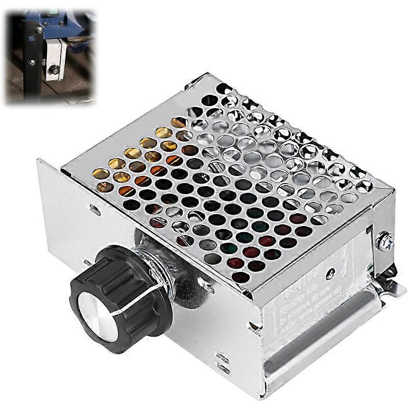 Dimmer Thermostat, Aluminum Shell With Adjustable Voltage For Precise Electronic Device Control