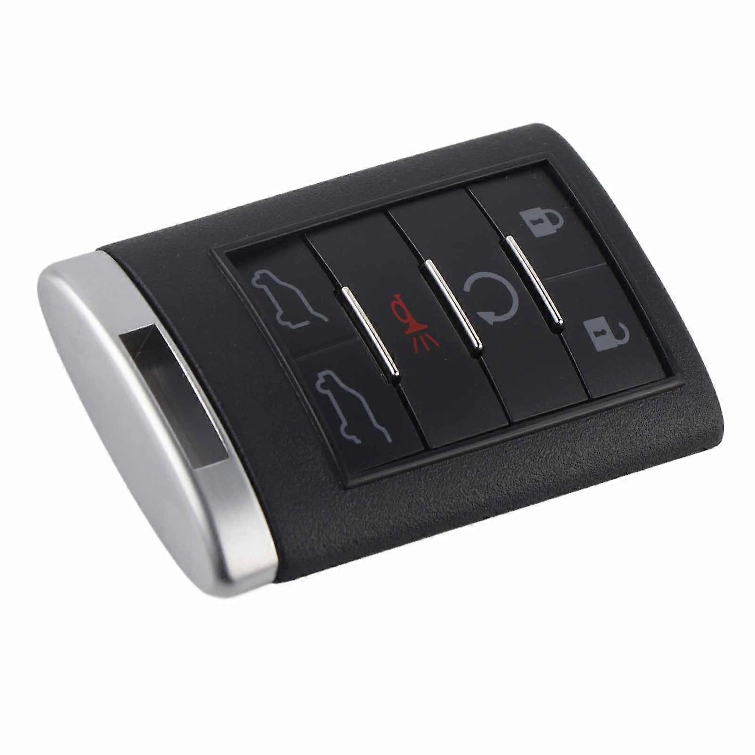 Replacement 6 Buttons Smart Keyless Remote Key Shell Case Fob For Cadillac Escalade