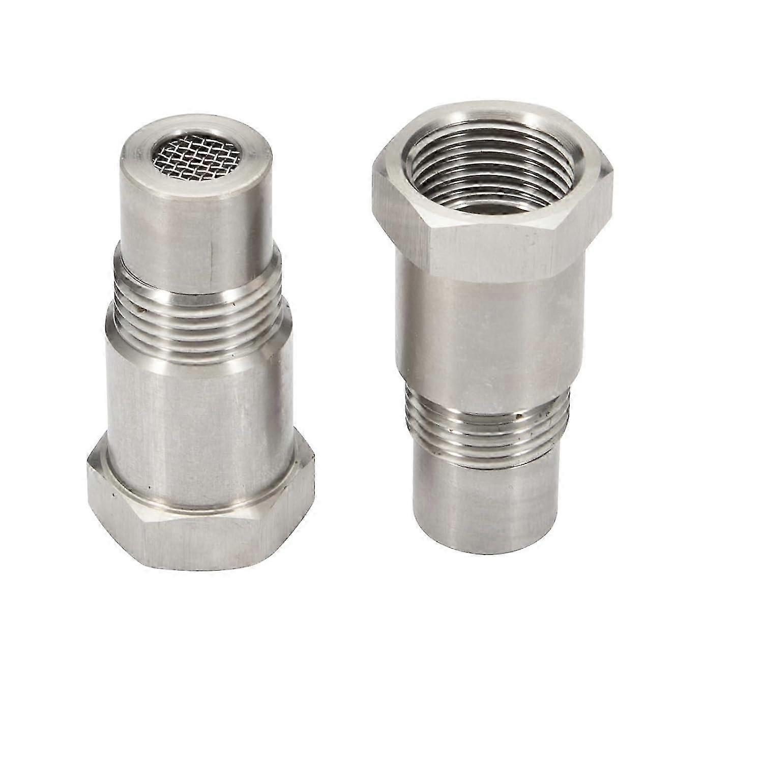 2pcs M18 x 1.5mm Lambda Sensor Extension Cable with O2 Filter Oxygen Sensor Lambda Probe Adapter 45mm for Car Exhaust System Accessories M18 x 1.5mm