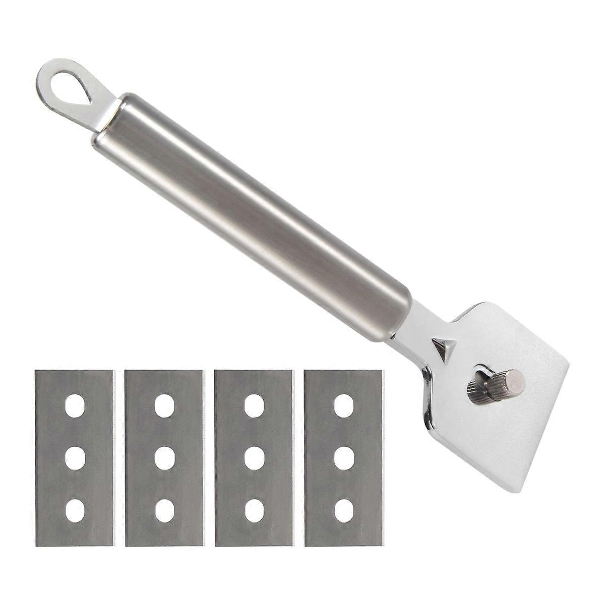 Ceramic Glass Oven Stove Burner Cleaner Cleaning Scraper Scraper Suitable for Induction, Ceramic and