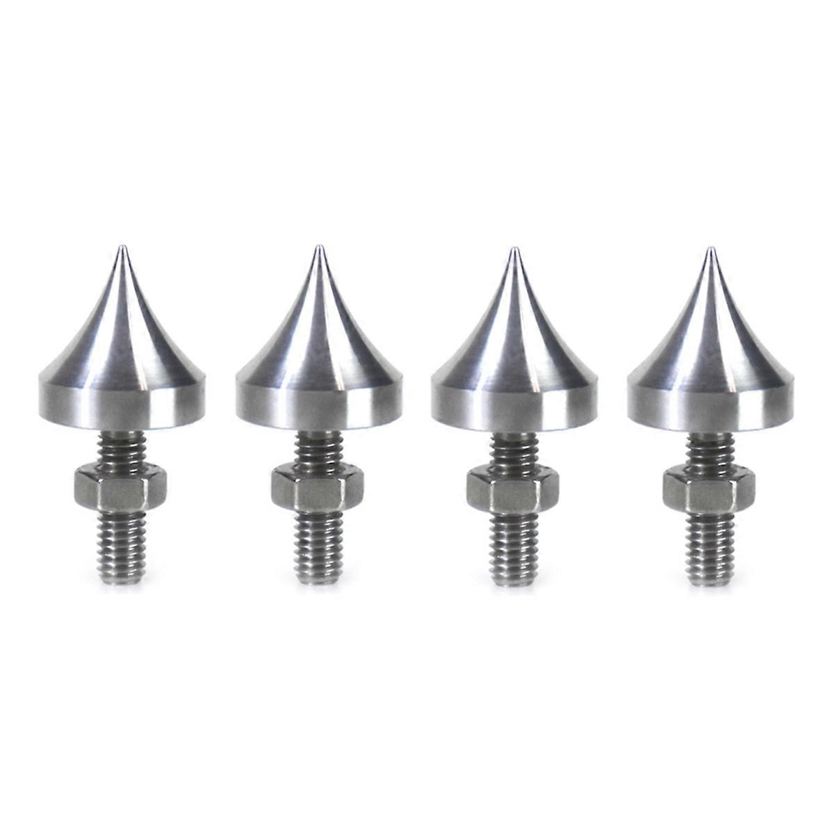 4Pcs Speaker Spikes M6 HiFi Isolation Spikes Stand Foot Speaker