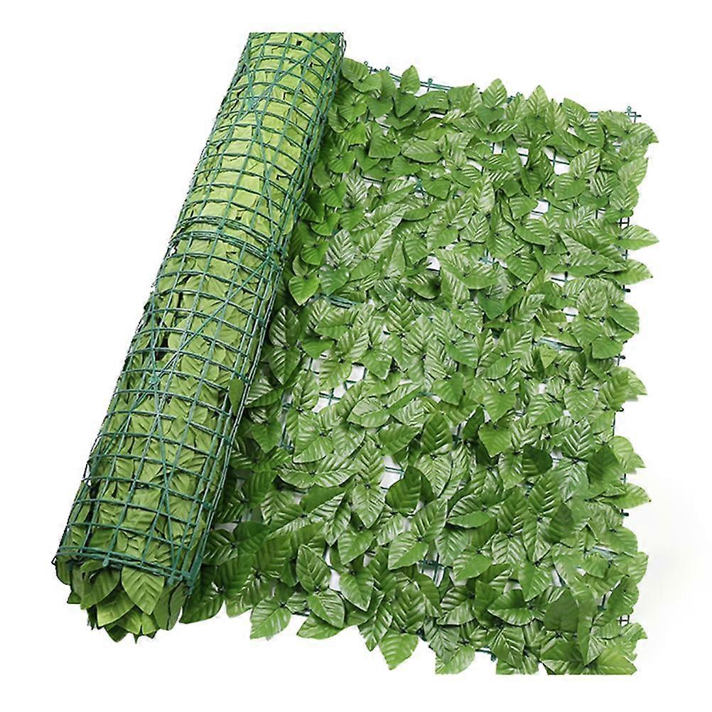 Ivy Screen Hedges Fence and Artificial Leaf Screening Roll Decoration for Outdoor Decor Garden