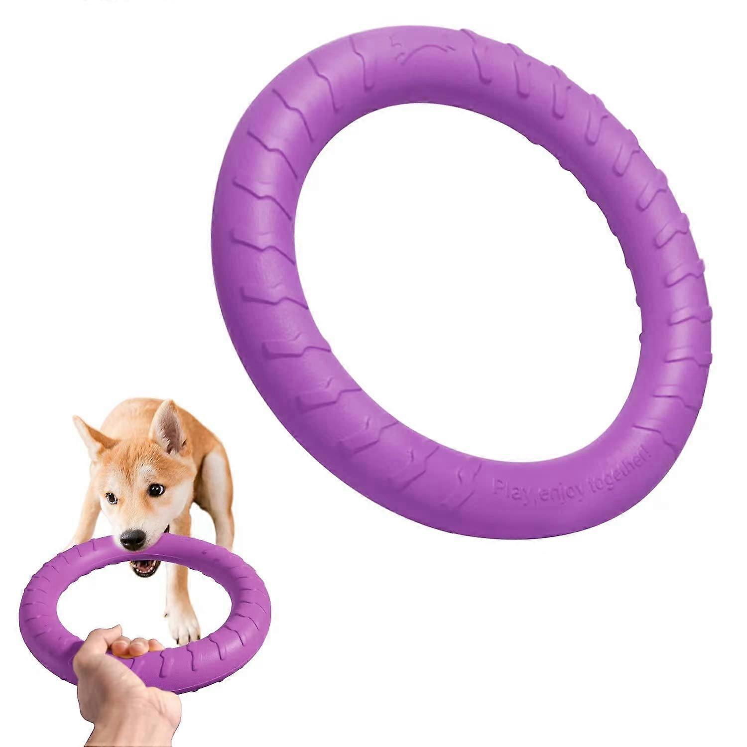 Large Floating Dog Ring Toy for Pool & Water Play, Durable Cotton Material, Ideal for Medium to Large Dogs
