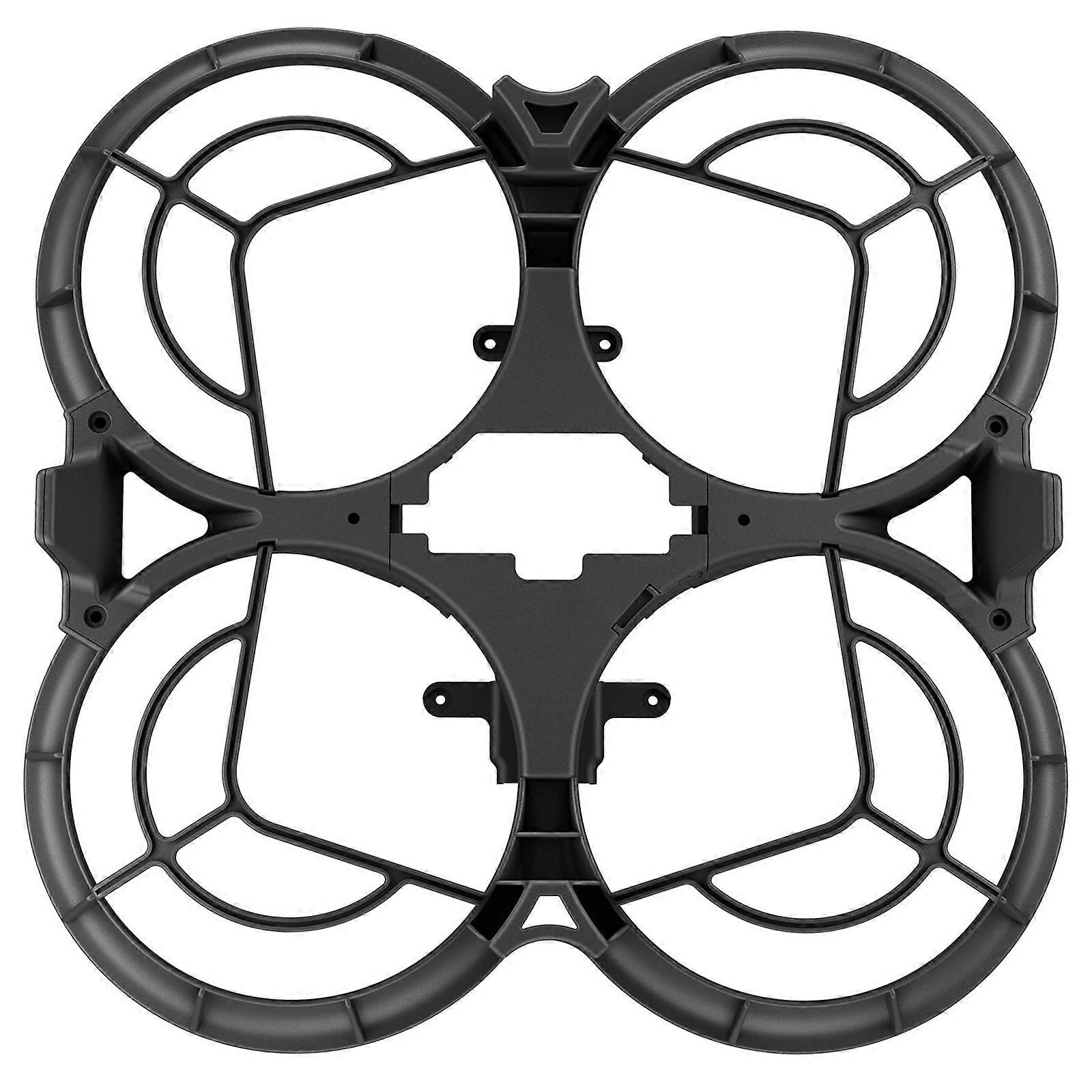 Drones Propeller Protective Rings Props Blades Quick Release Propeller Guard Integrated Anti-collision Rings for Avata Black