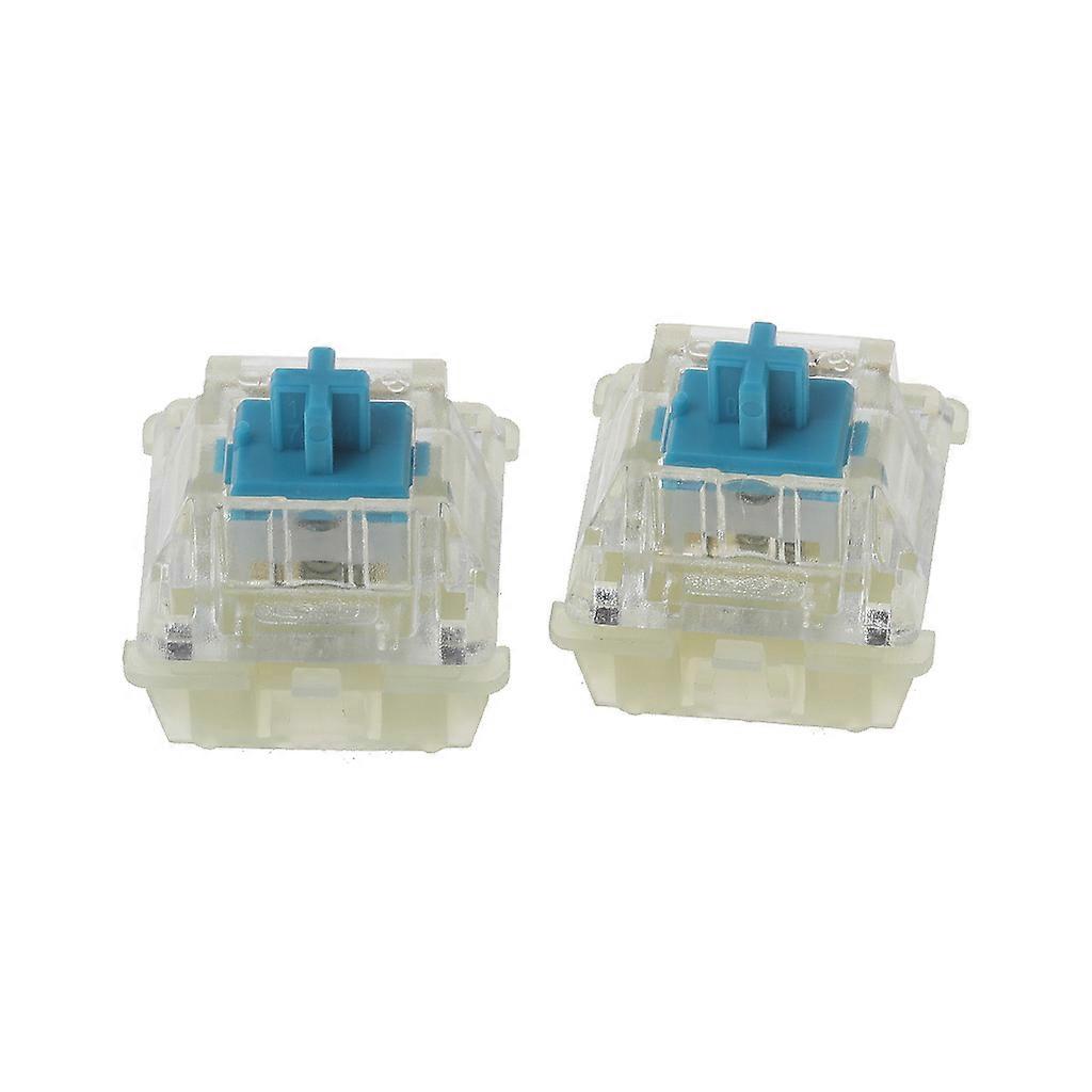 3 Pin Blue RGB Switches Switch for Cherry MX Mechanical Gaming Keyboard Blue Axis 3 Pin Switches (2 Pcs) Black