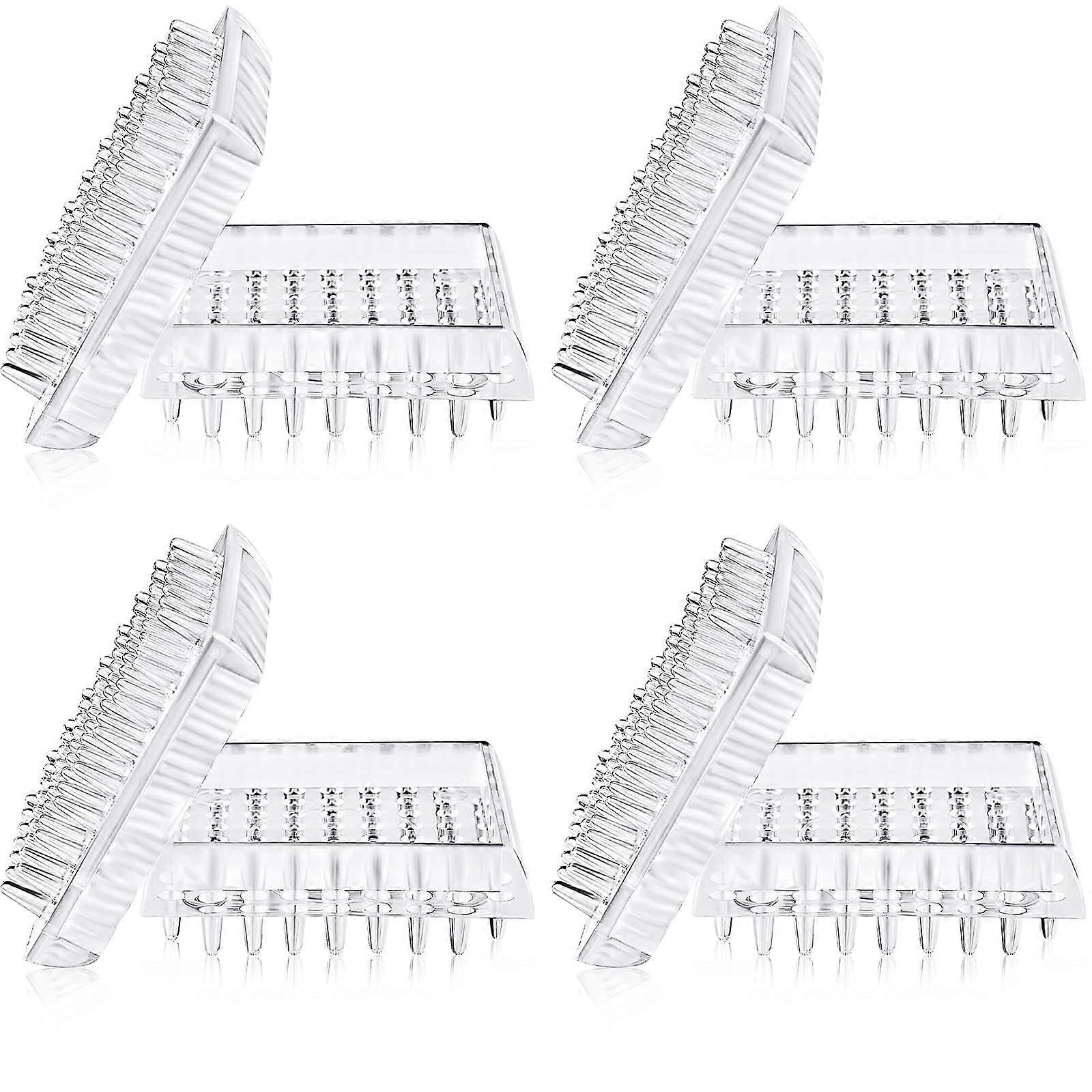 8 Pieces Clear Transparent Wheel Cups for Sofas and Tables