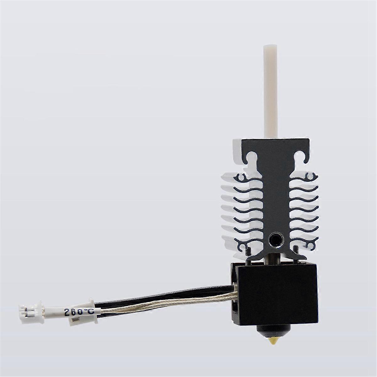 For Ender-3-V3 SE Hotend Nozzle Kit Nano Throat+Copper Plated Nozzle 0.4mm 24V 40W Heating Block Ext
